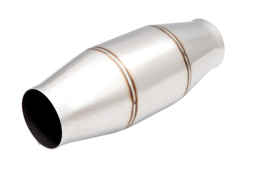 100 Cell Round Metallic Catalytic Converter with 2.5Inch Inlet