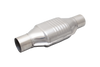 100 Cell Oval Metallic Catalytic Converter with 2.5Inch Inlet-1