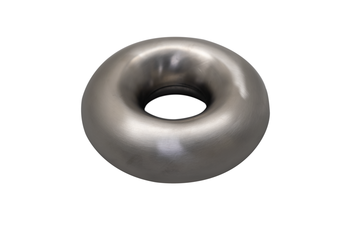 2.5" Brushed Stainless Steel Donut