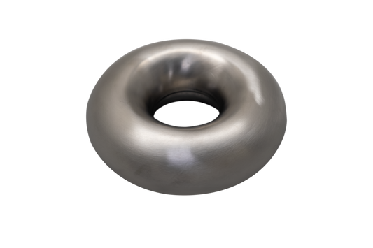 2.5" Brushed Stainless Steel Donut