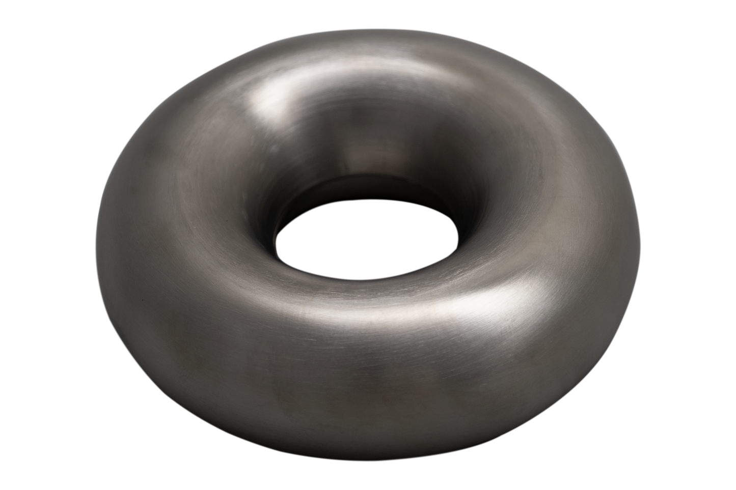 3.5" Brushed Stainless Steel Donut