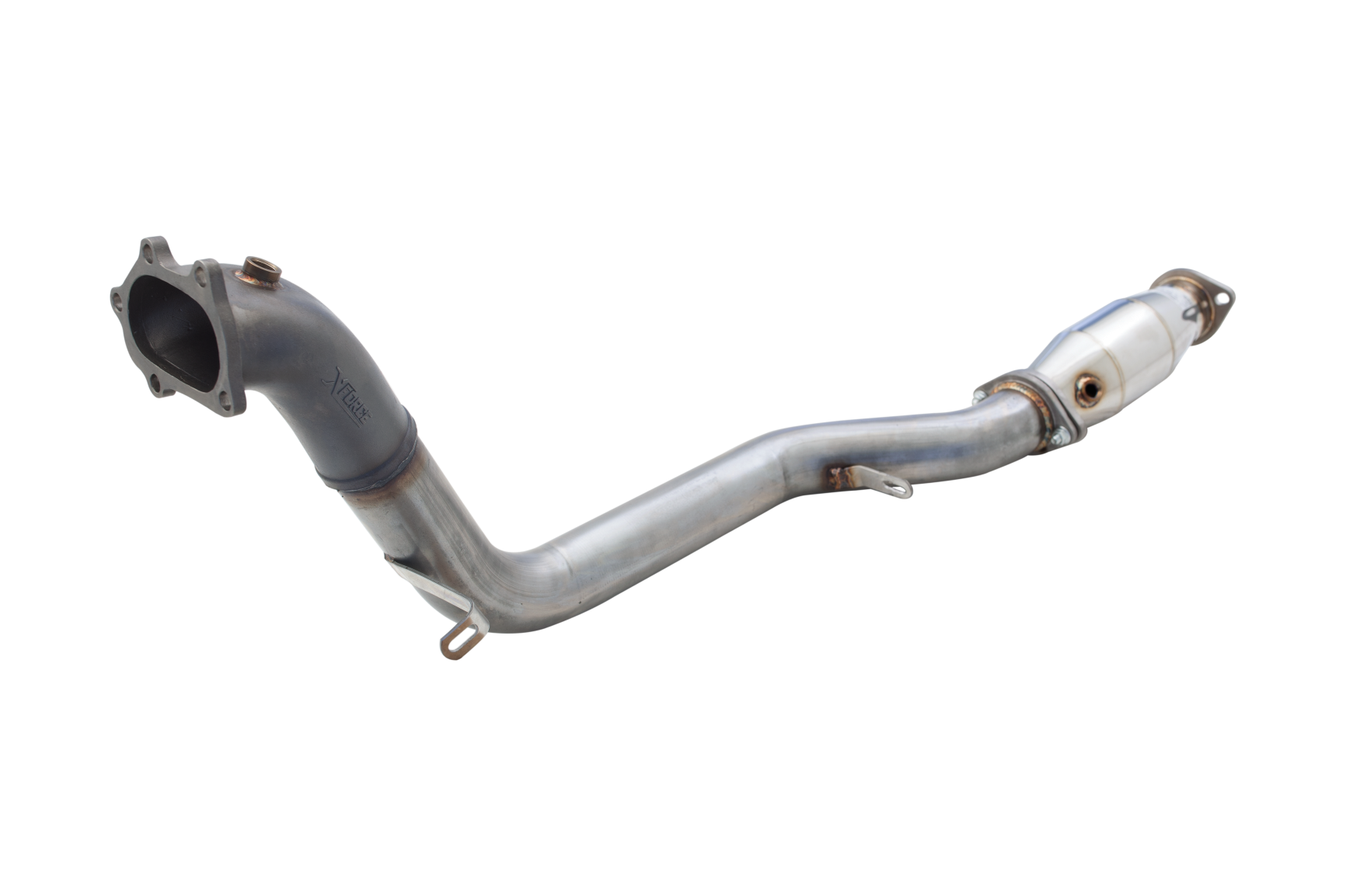 XFORCE SUBARU WRX & STi 2.5cc 2007-11 FRONT EXHAUST PIPE & Hi Flow Cat-1