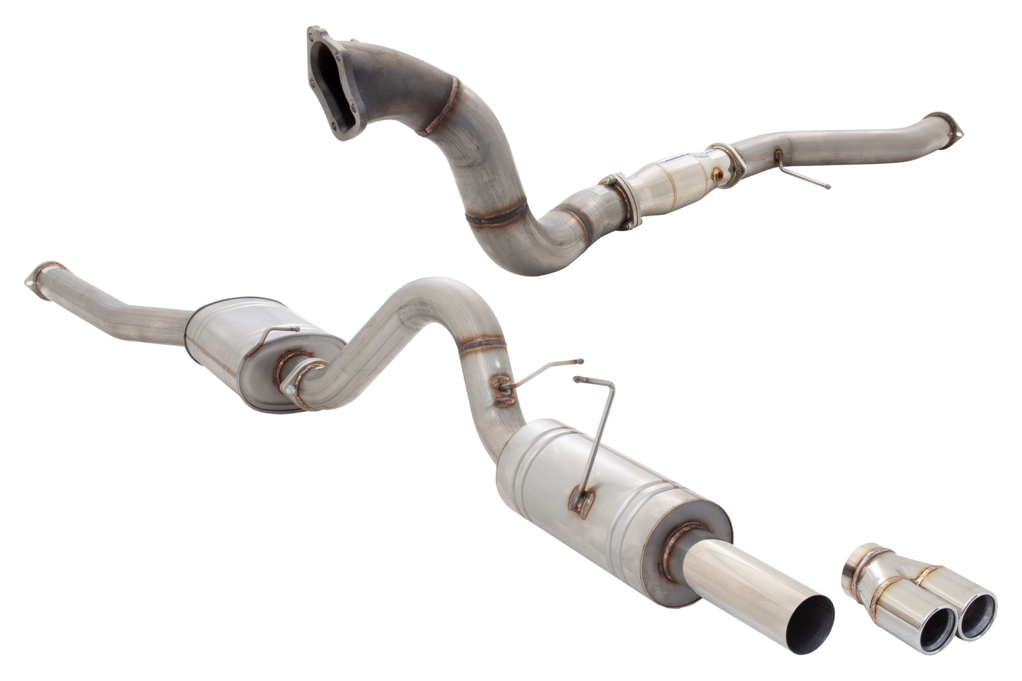 XFORCE FALCON BA BF UTE XR6T TURBO BACK EXHAUST KIT 3.5"