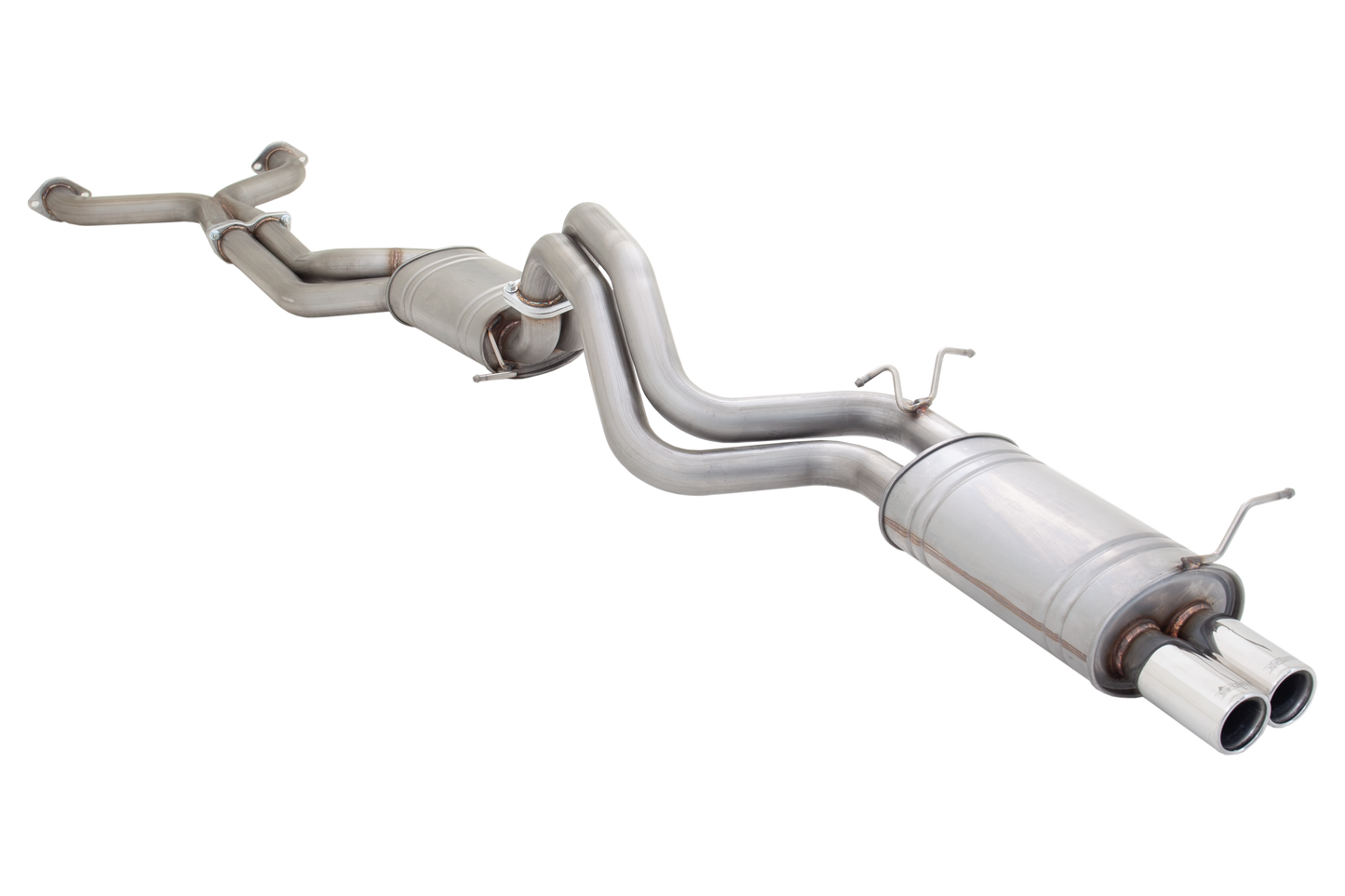 XFORCE FORD FALCON BA BF XR8 CAT BACK EXHAUST STAINLESS Unpolished