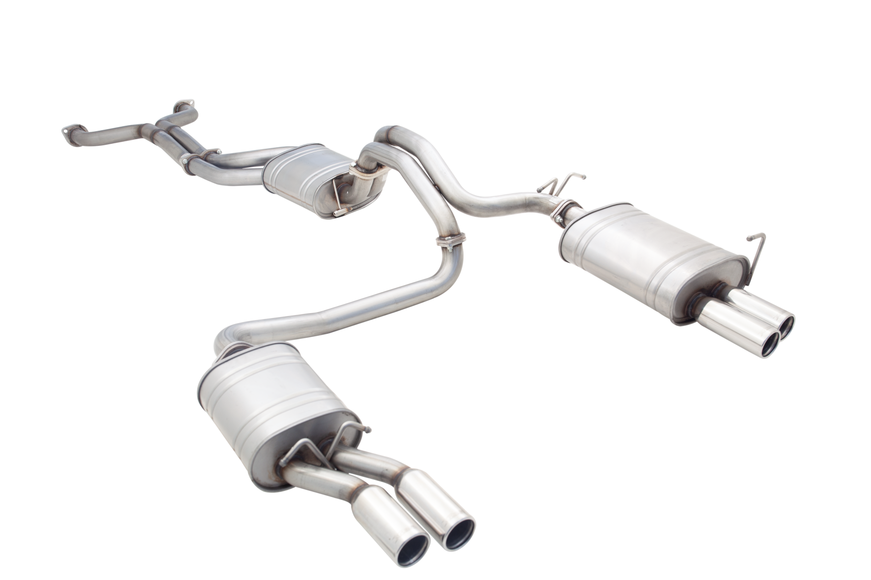 XFORCE FORD FALCON FG XR8 GT V8 CAT BACK EXHAUST-1