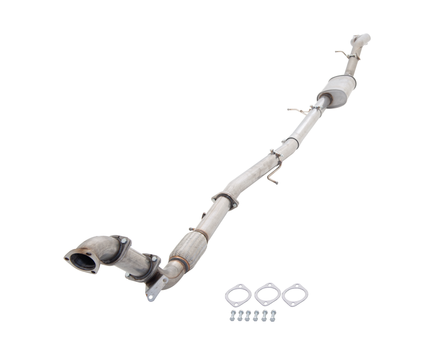 Ford Ranger PX 3.2L Raw 409 Stainless Steel Turbo Back System-1