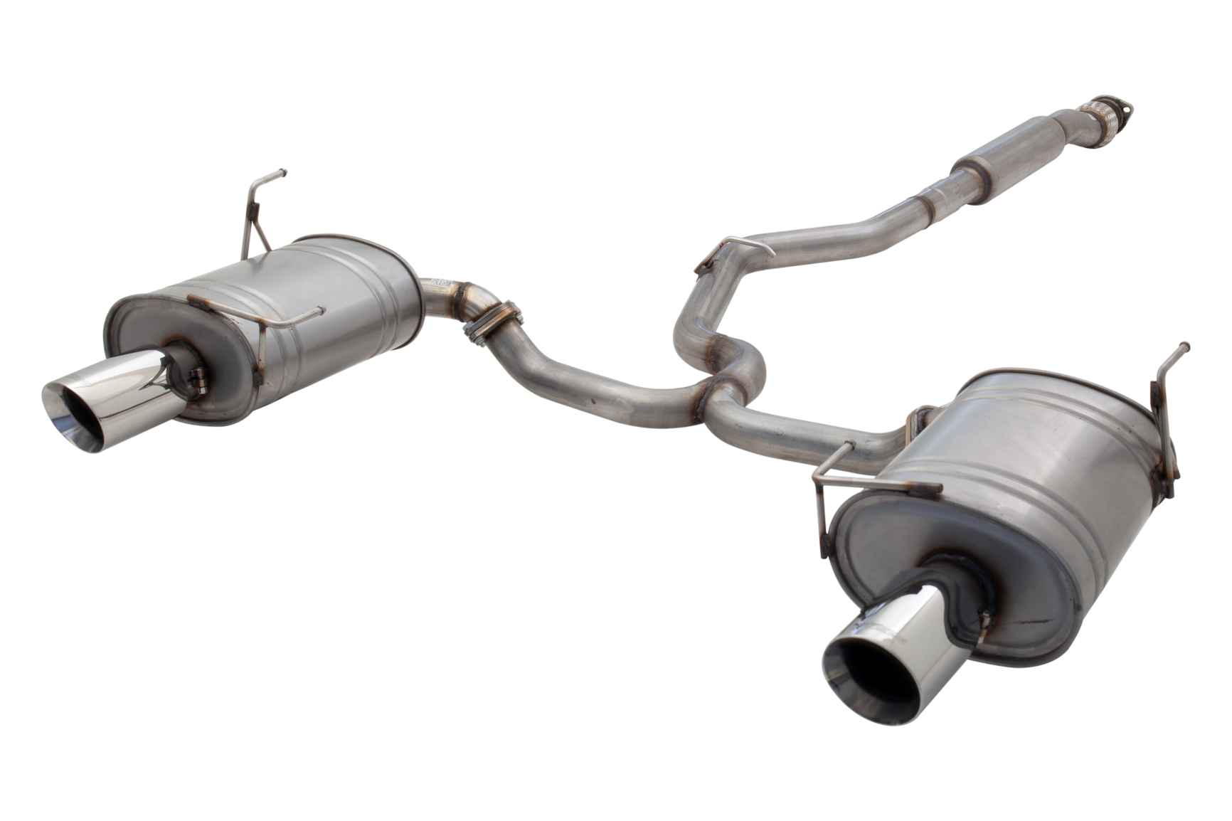 Subaru Impreza G3 Sedan 2008-2011 Cat back exhaust-1