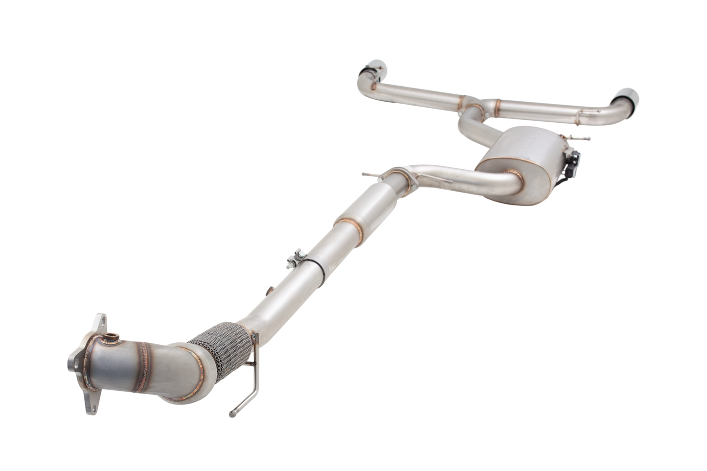 VW MK6 Varex Valved Turbo Back Exhaust System