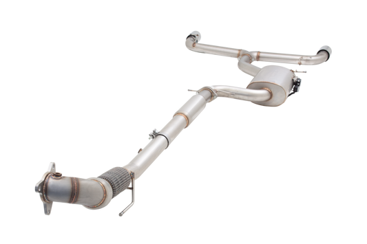 VW MK6 Varex Valved Turbo Back Exhaust System