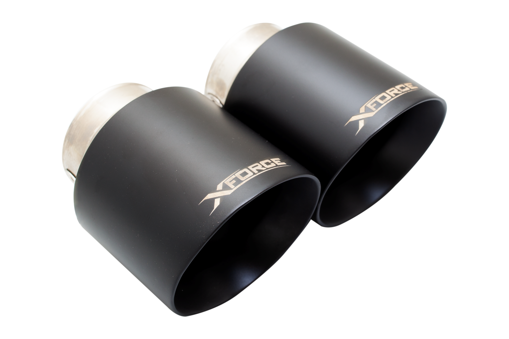 TOYOTA YARIS GR Black Exhaust Tips-1