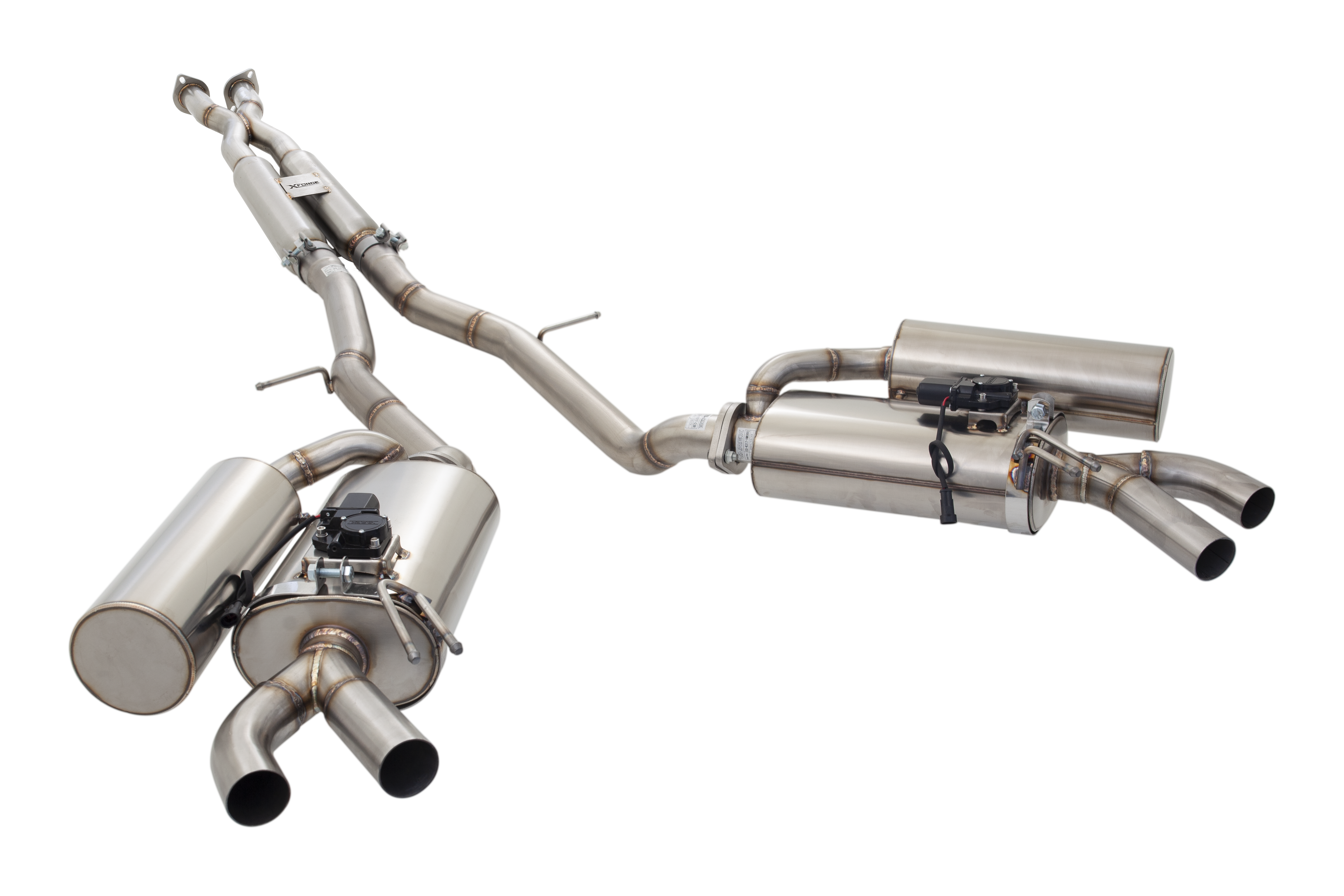 KIA Stinger GT RWD Varex Valved Cat Back Exhaust System-1