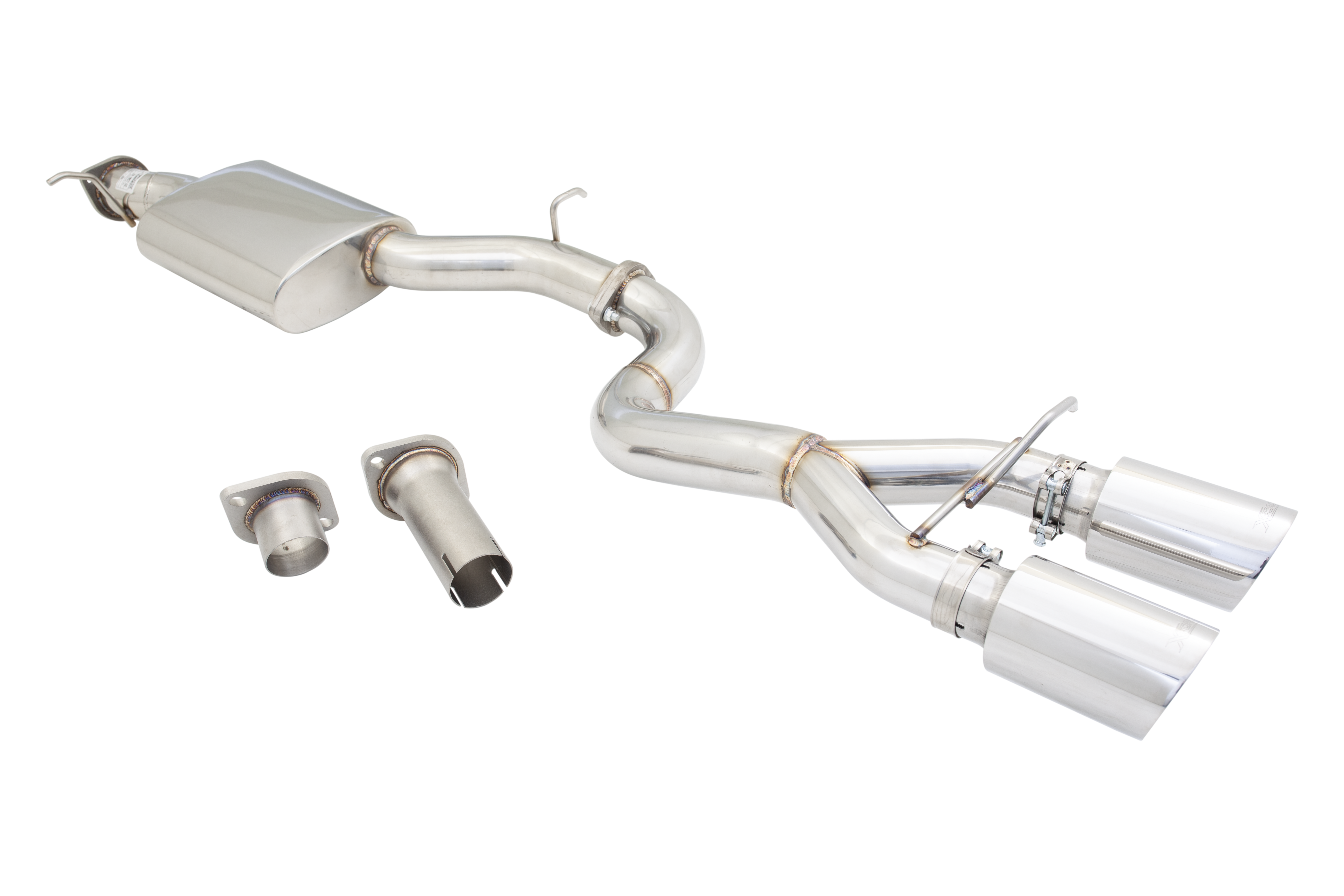 VW GOLF MK5 R32 and MK6 R Cat Back Exhaust System-1