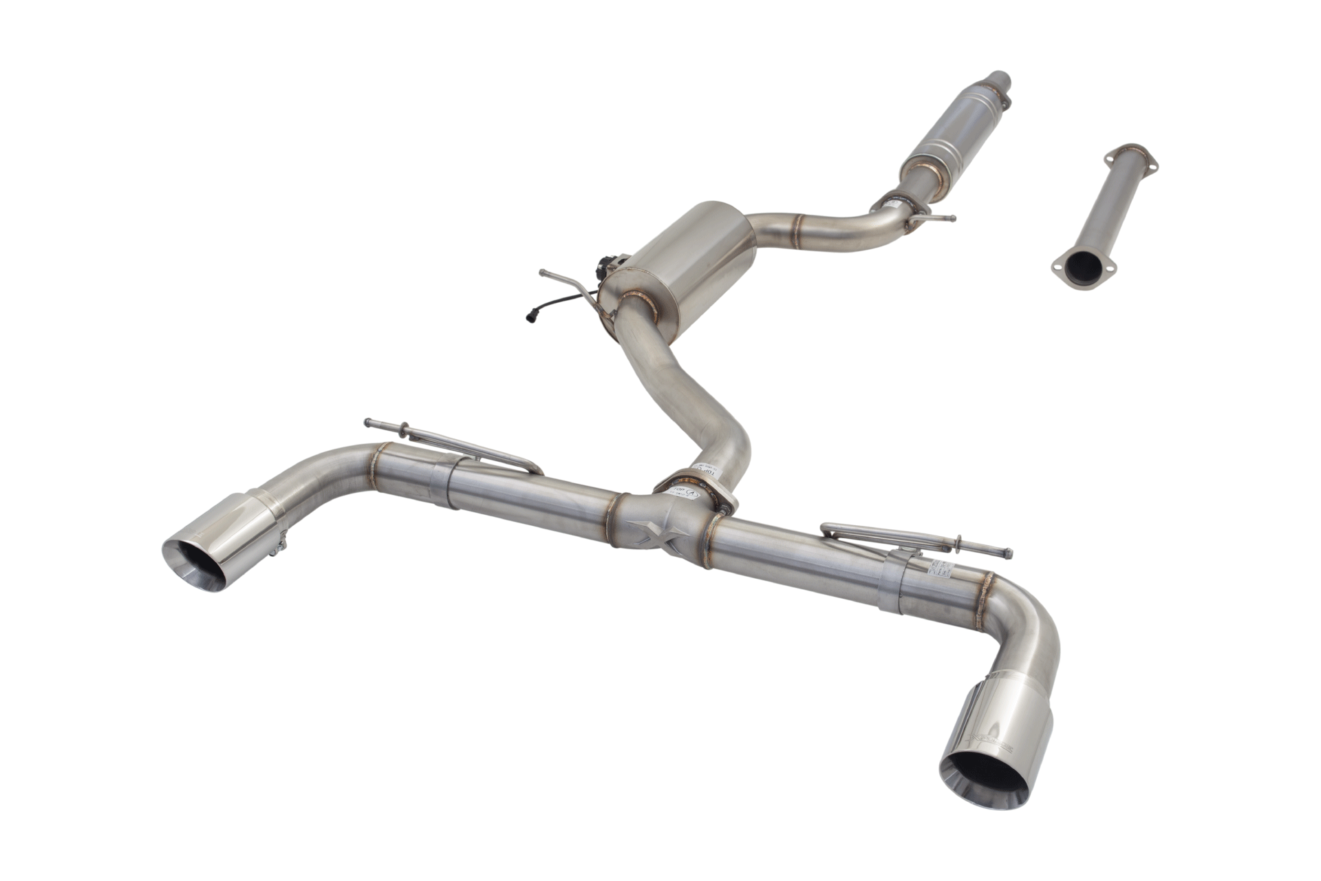 VW GOLF GTI MK7 to MK8 Varex Valved Cat Back Exhaust System-1