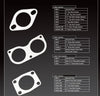 EXHAUST FLANGE TWIN HOLE GASKET 2.5