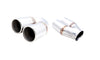 MUFFLER CHROME TIP TWIN 3