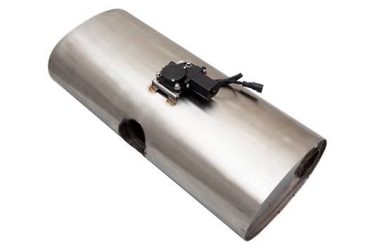 East West Oval Varex Universal Muffler