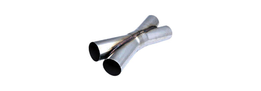 2.5" X-Pipe in 409 Stainless Steel