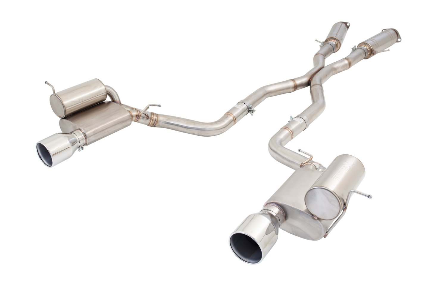 XFORCE JEEP GRAND CHEROKEE SRT8 6.4L V8 2011 to 2022 CAT BACK EXHAUST ** 2022 Re-Design **